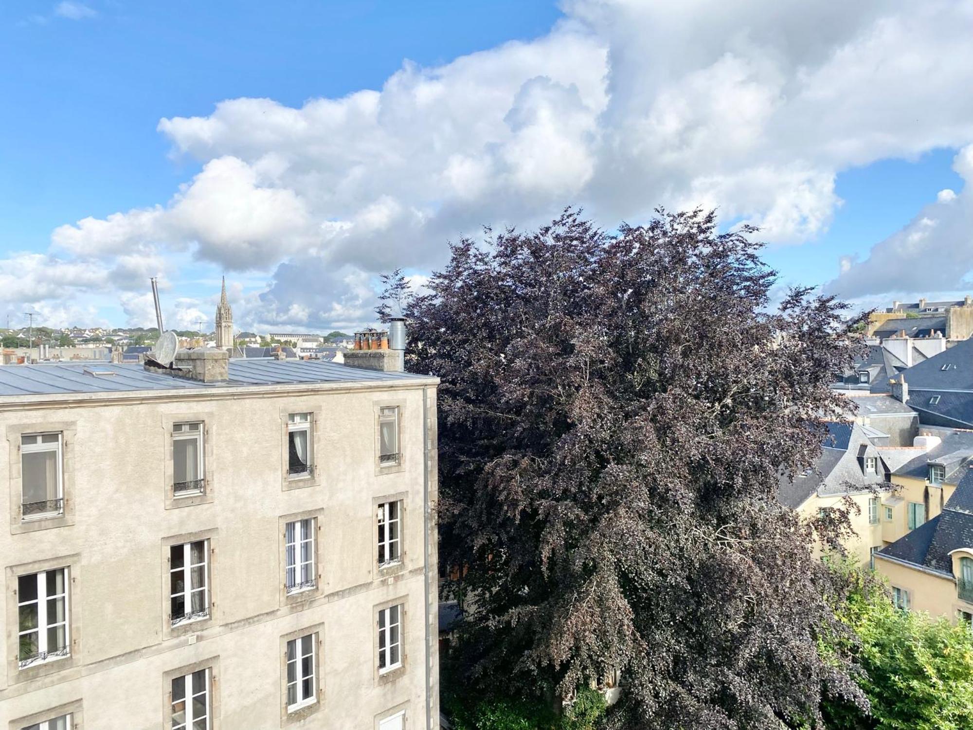 Le Nid Des Quais - Vue Panoramique Au Coeur De La Ville - Wifi - Entree Autonome كْيَمبيه المظهر الخارجي الصورة