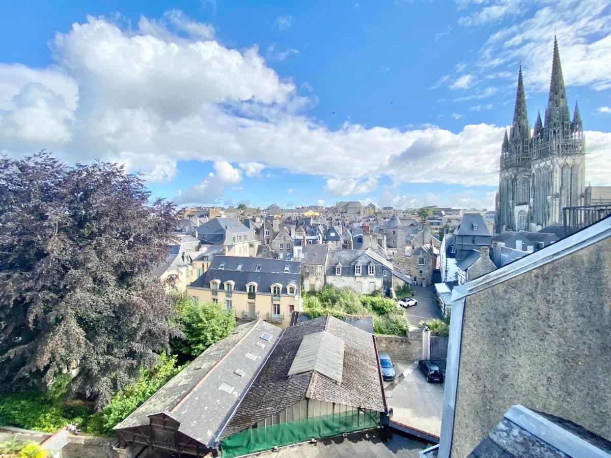 Le Nid Des Quais - Vue Panoramique Au Coeur De La Ville - Wifi - Entree Autonome كْيَمبيه المظهر الخارجي الصورة